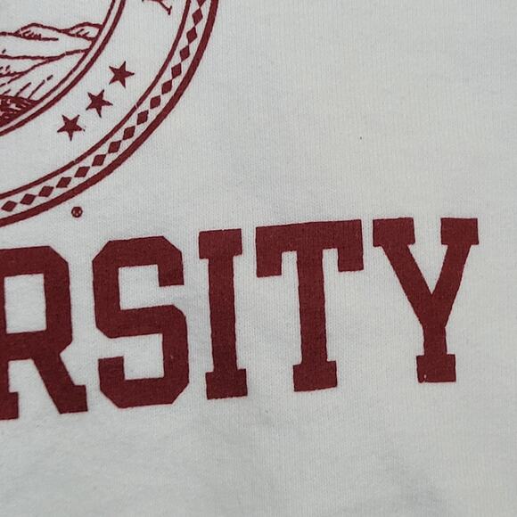Sandford University Hoodie Large 24x25 White Cardinal - Picture 12 of 13